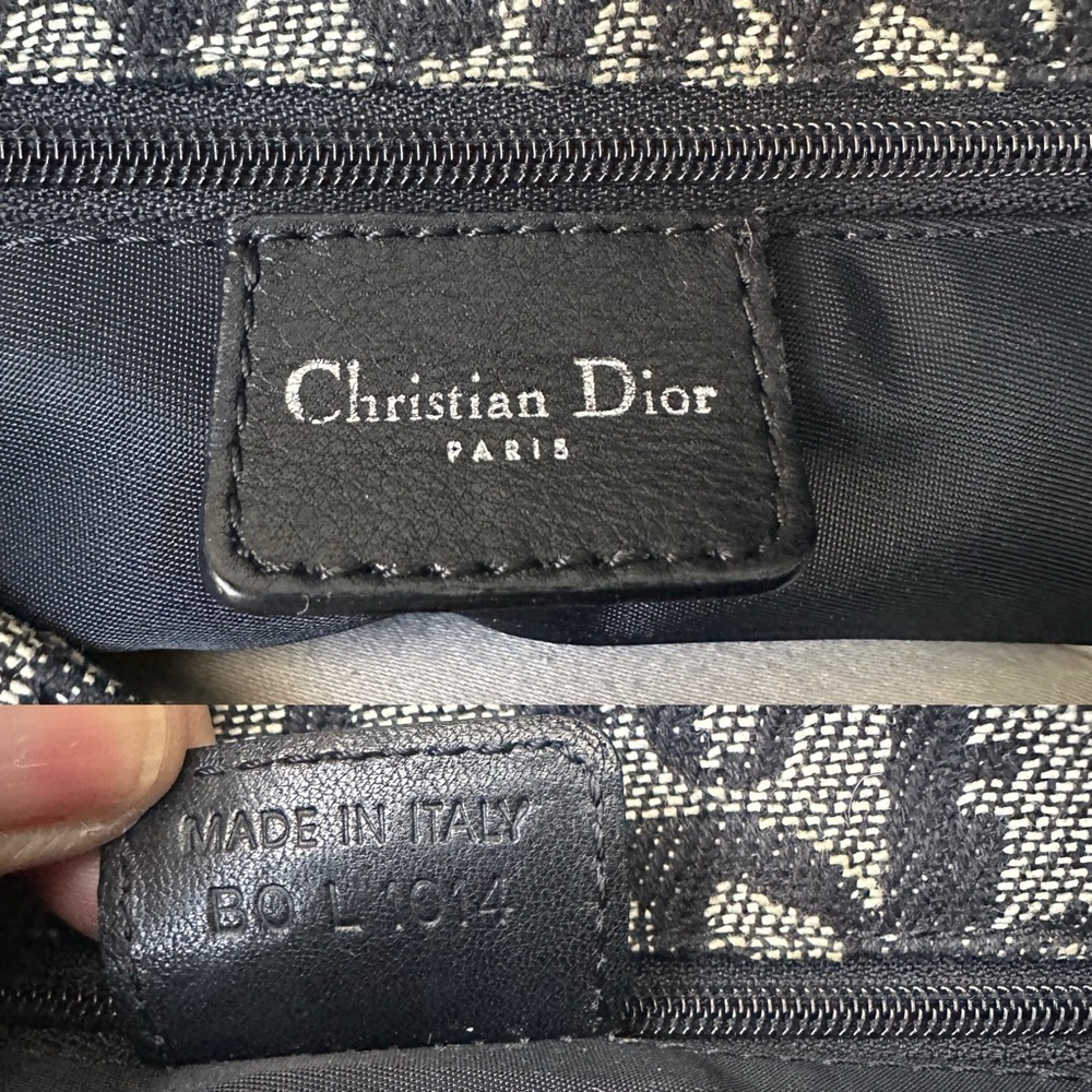 Christian Dior Monogram Flap Messenger Bag (Large Crossbody Saddle Bag) - Picture 9 of 16